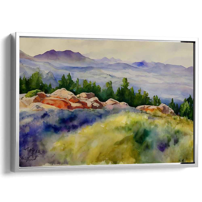 Watercolor Pikes Peak #128