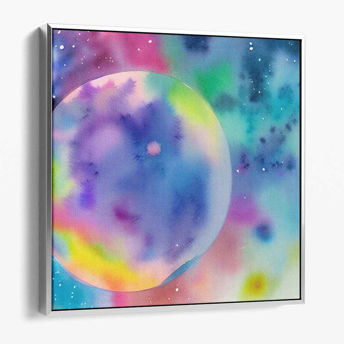 Watercolor Planets #009