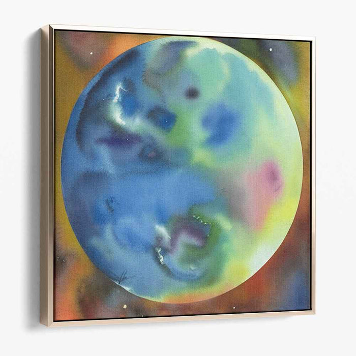 Watercolor Planets #022