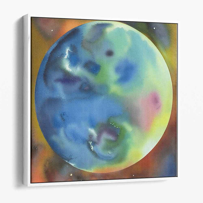 Watercolor Planets #022