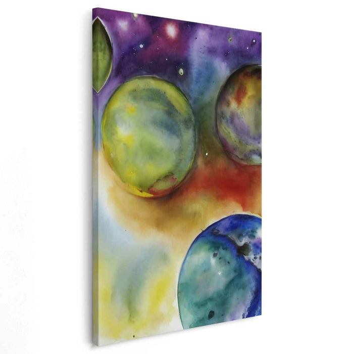 Watercolor Planets #211