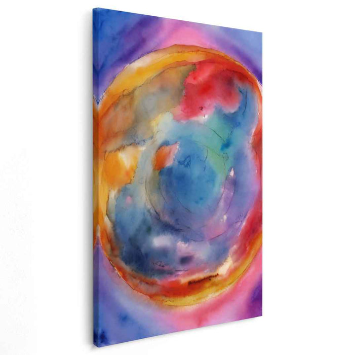 Watercolor Planets #215