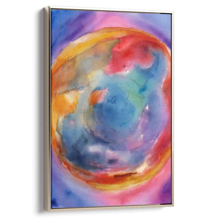 Watercolor Planets #215