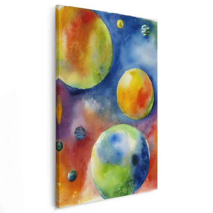 Watercolor Planets #225