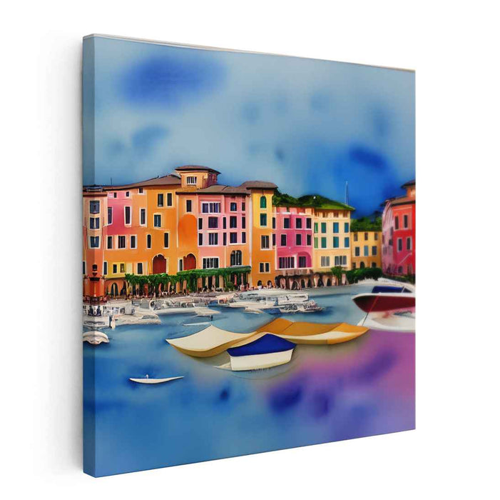 Watercolor Portofino #001