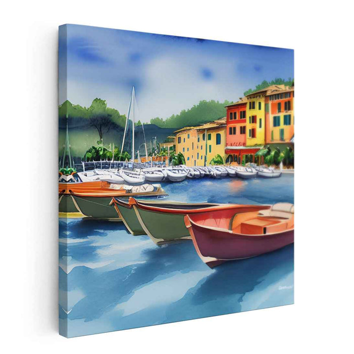 Watercolor Portofino #011