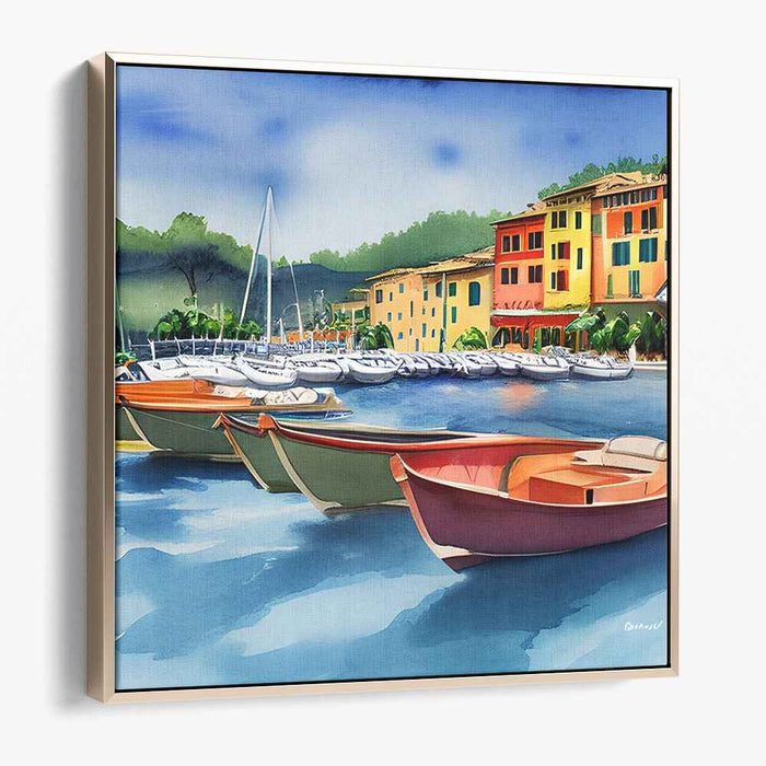 Watercolor Portofino #011