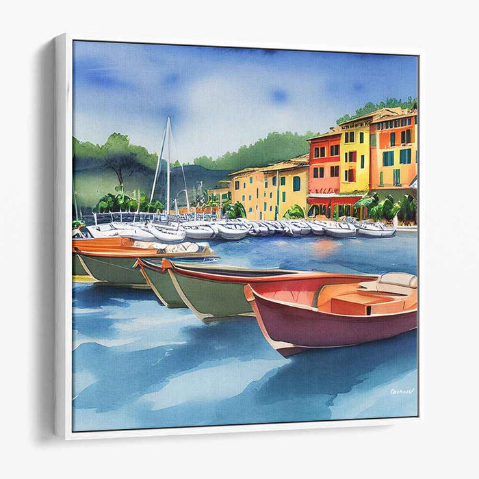 Watercolor Portofino #011