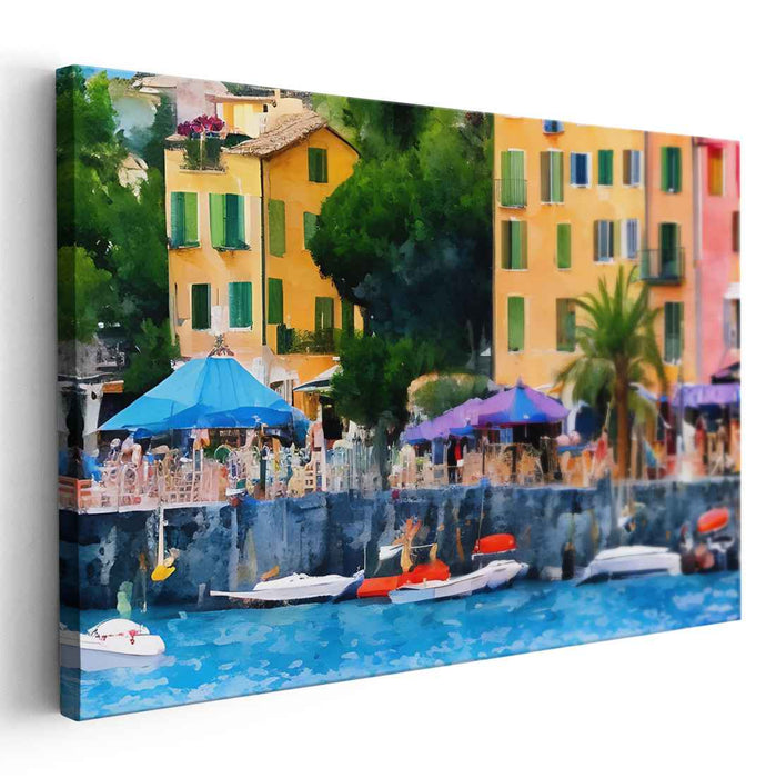 Watercolor Portofino #111