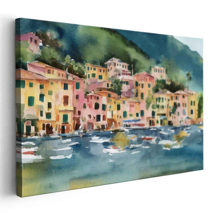 Watercolor Portofino #112