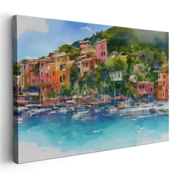 Watercolor Portofino #113