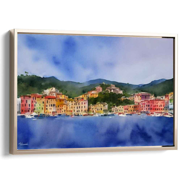 Watercolor Portofino #127