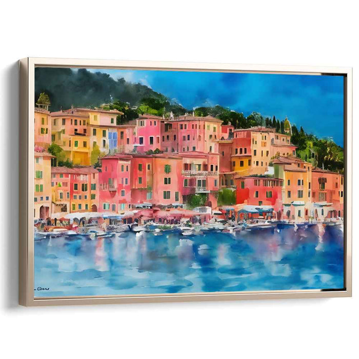 Watercolor Portofino #128