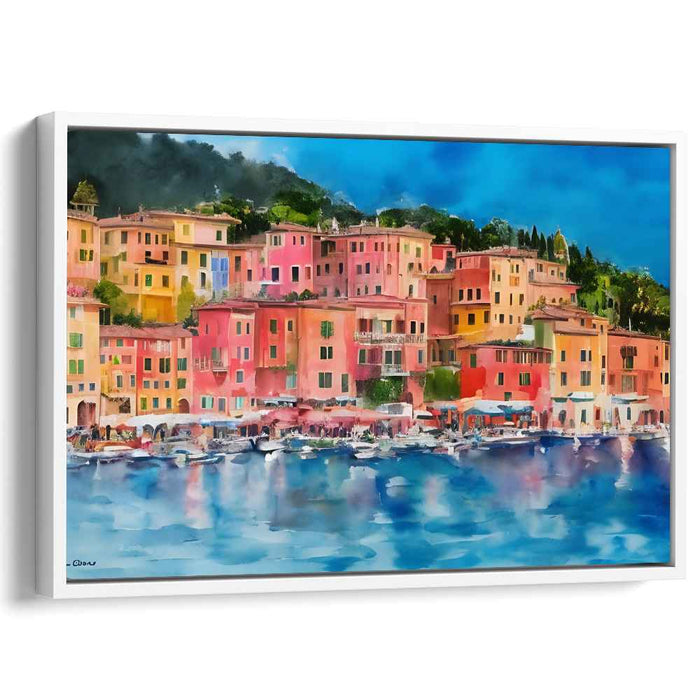 Watercolor Portofino #128
