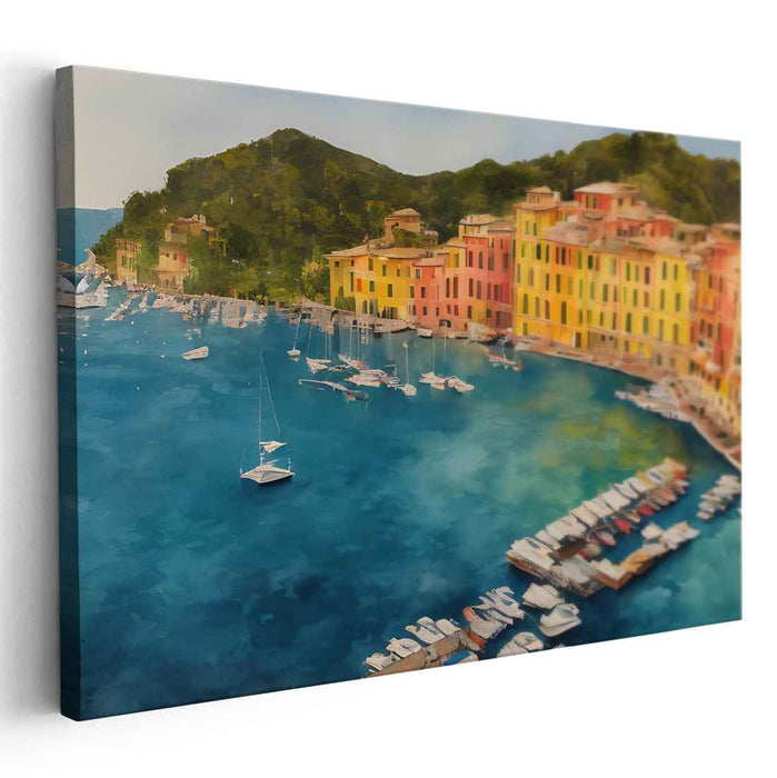 Pastel Waterscapes: Pastel Hues and Tranquil Waters Canvas Art Print