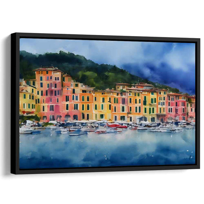 Watercolor Portofino #134