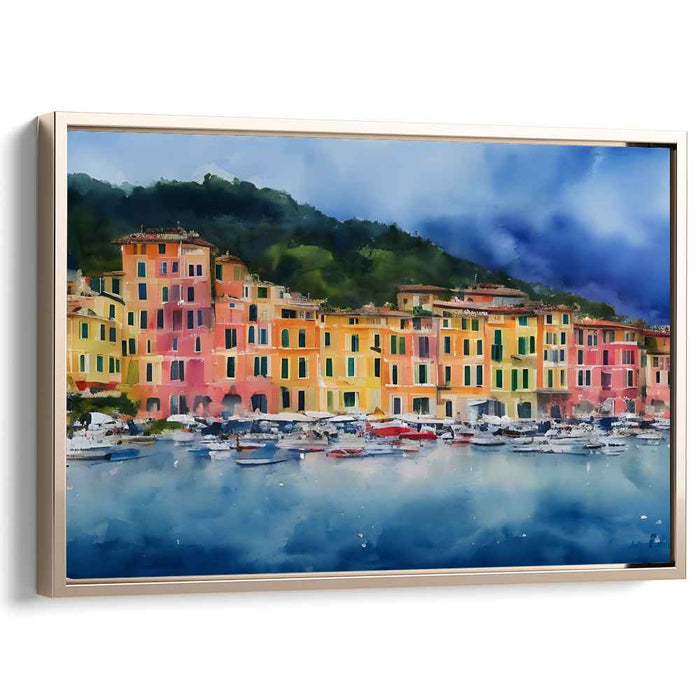 Watercolor Portofino #134
