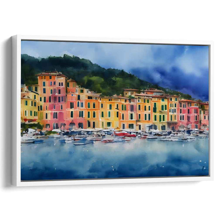Watercolor Portofino #134