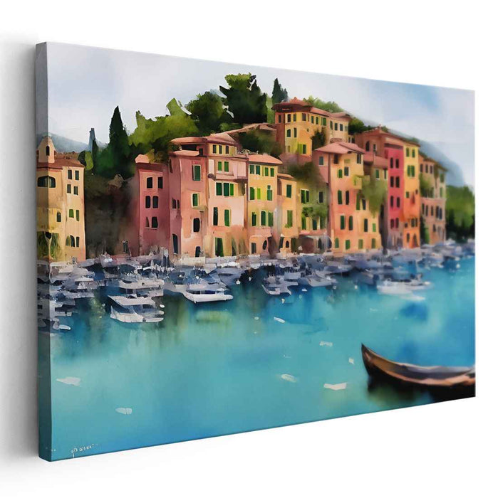 Watercolor Portofino #135