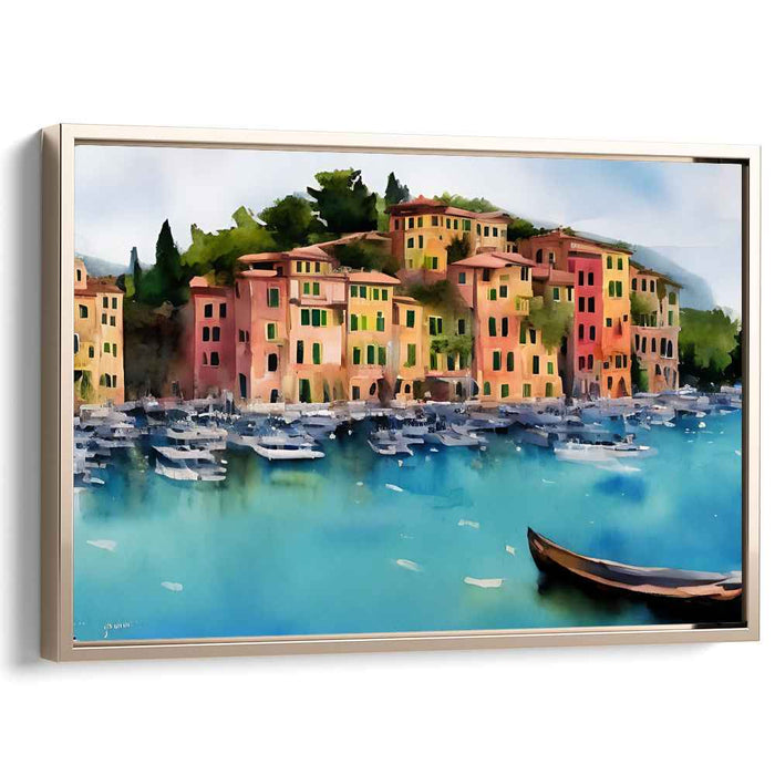 Watercolor Portofino #135