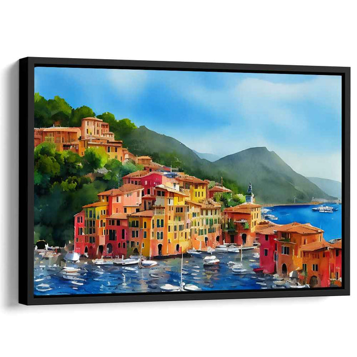 Watercolor Portofino #136