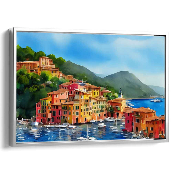 Watercolor Portofino #136