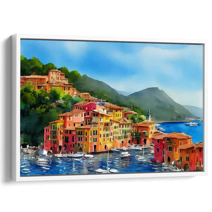 Watercolor Portofino #136