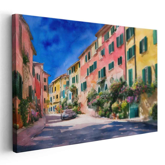 Watercolor Portofino Streets #104