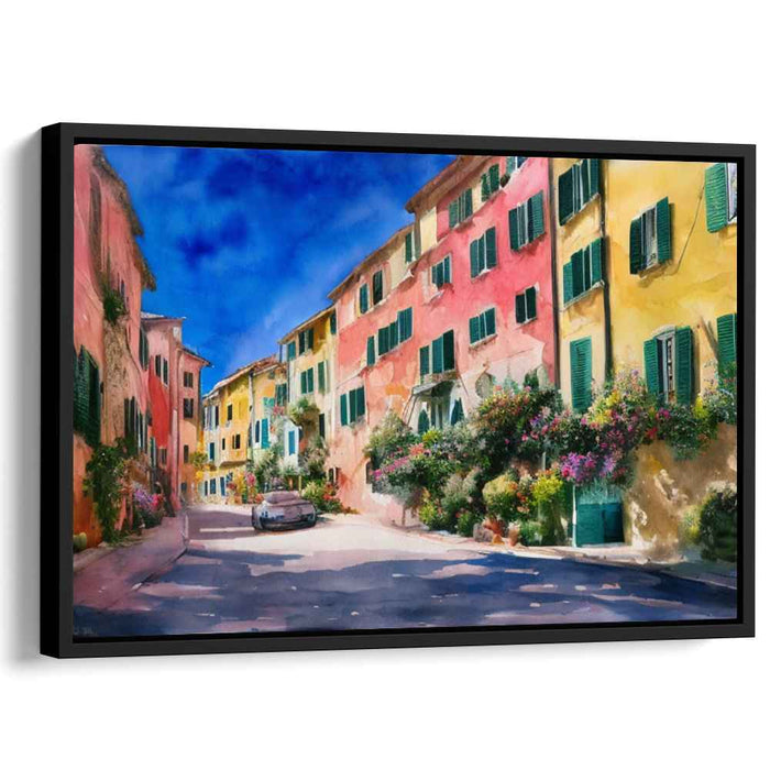 Watercolor Portofino Streets #104