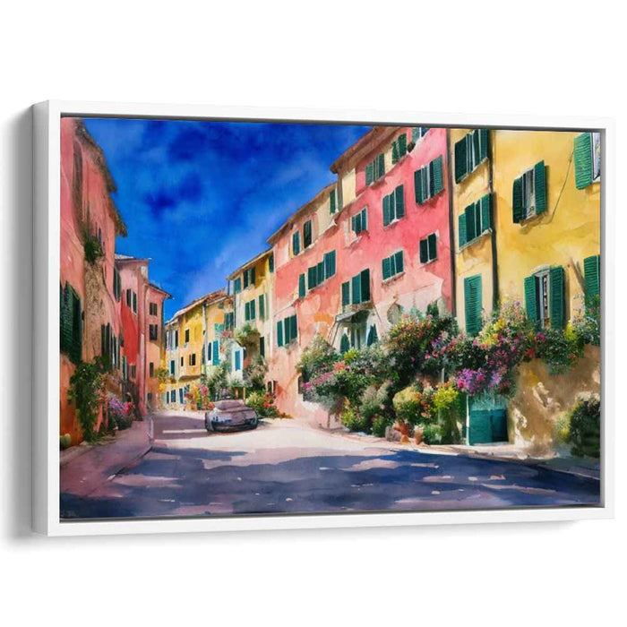 Watercolor Portofino Streets #104