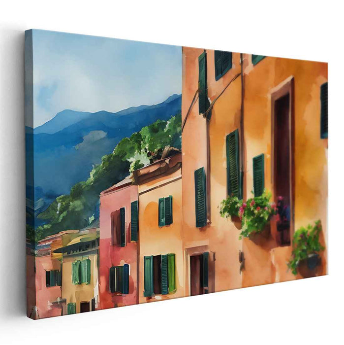 Watercolor Charm: Watercolor Charm on Canvas