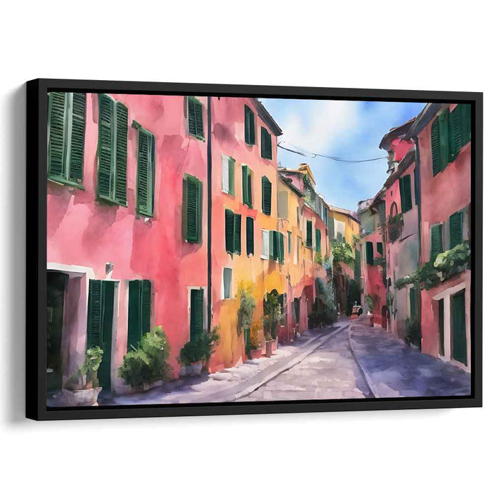 Watercolor Portofino Streets #135
