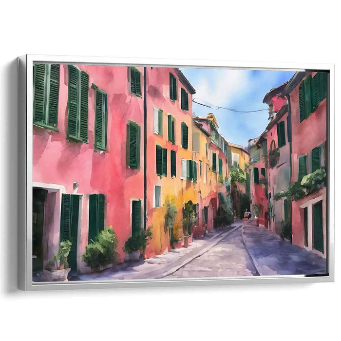Watercolor Portofino Streets #135