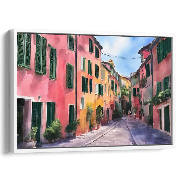 Watercolor Portofino Streets #135