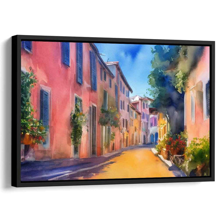 Watercolor Portofino Streets #142