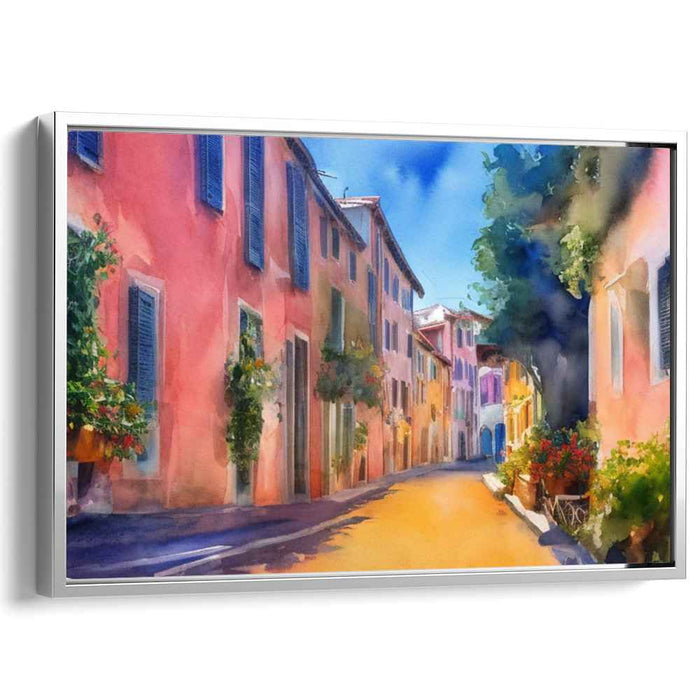 Watercolor Portofino Streets #142