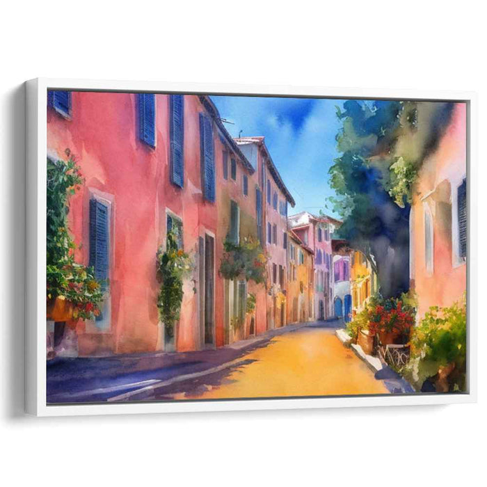 Watercolor Portofino Streets #142