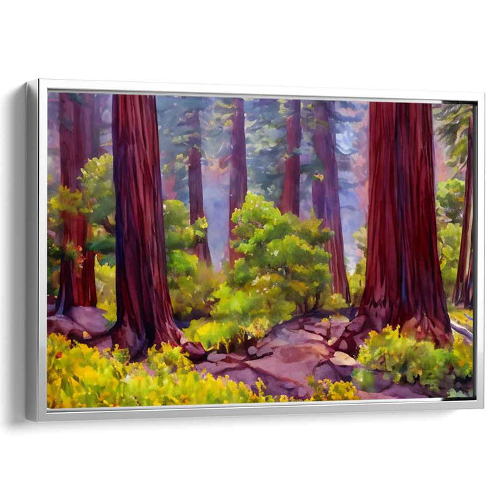 Watercolor Redwoods National Park #101