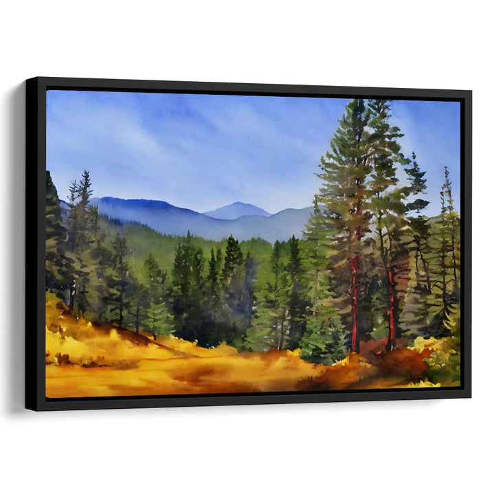 Watercolor Redwoods National Park #105