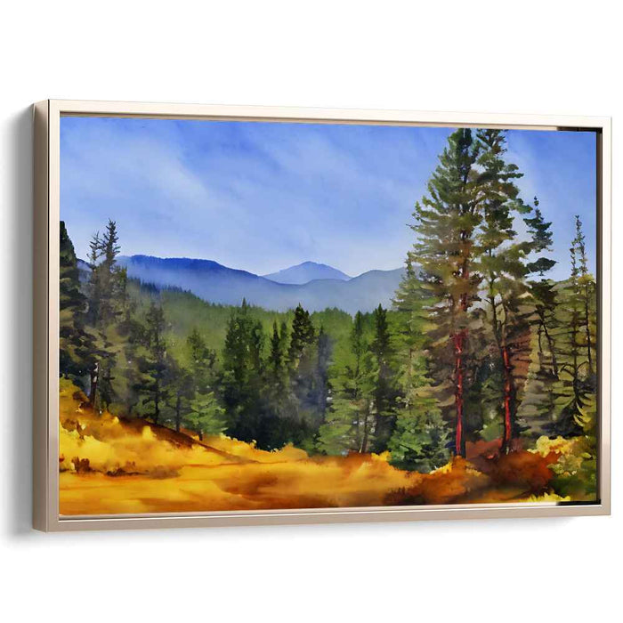 Watercolor Redwoods National Park #105