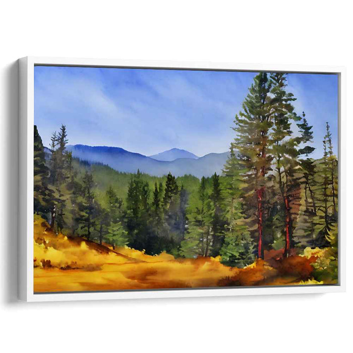 Watercolor Redwoods National Park #105