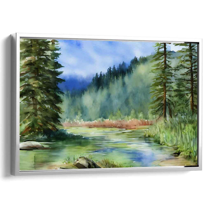 Watercolor Redwoods National Park #113