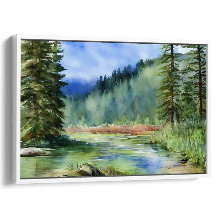 Watercolor Redwoods National Park #113