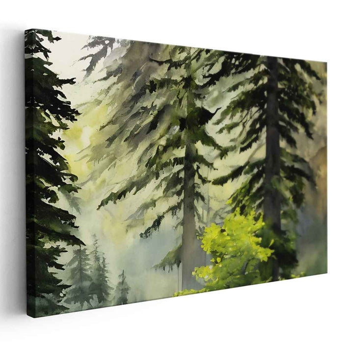 Watercolor Redwoods National Park #130