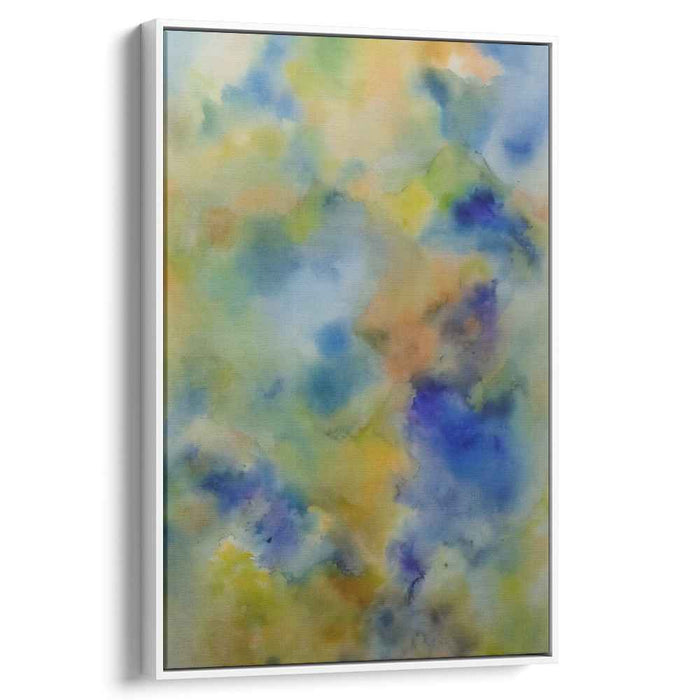 Pastel Waterfalls: A Watercolor Dream Canvas Art Print