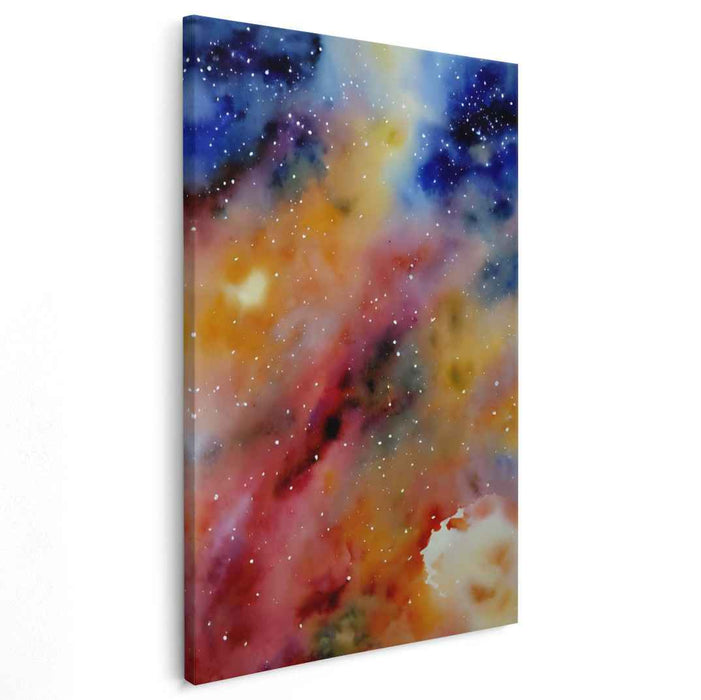 Luminous Melody Dance: A Symphony of Color and Light Canvas Art