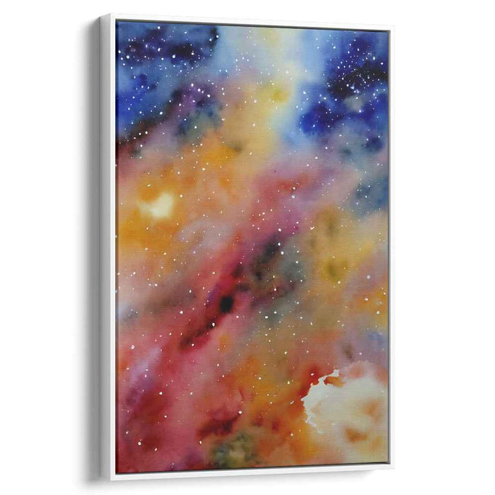 Luminous Melody Dance: A Symphony of Color and Light Canvas Art