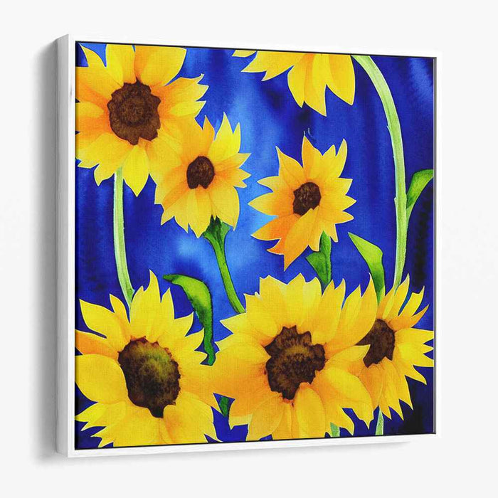 Watercolor Sunflower #002