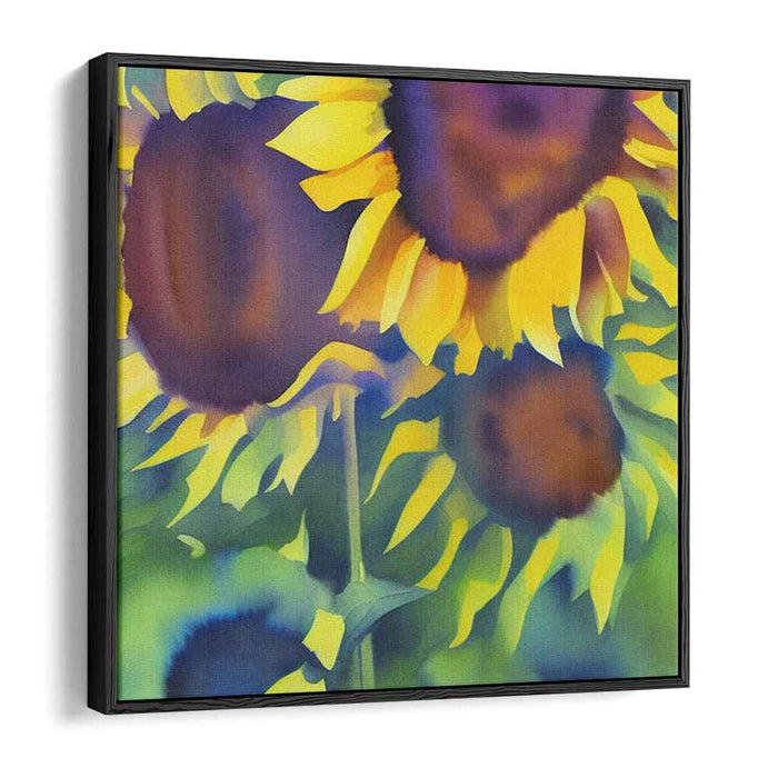 Watercolor Sunflower #003