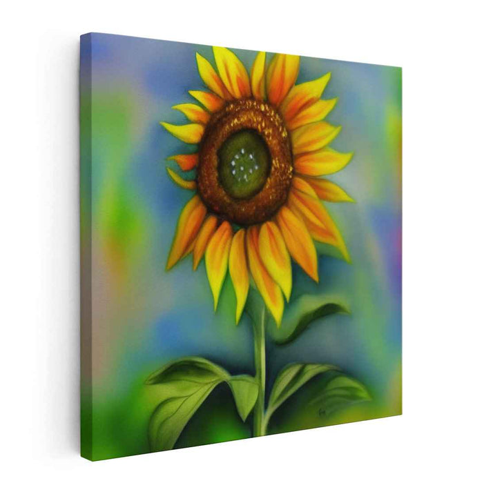 Organic Splendor: Vibrant Nature-Inspired Canvas Art Print